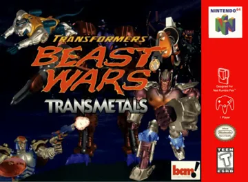 Transformers - Beast Wars Transmetals (USA) box cover front